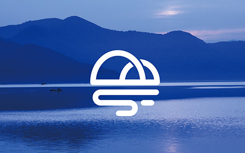 石门蓝镇特色小镇文创设计、标志设计